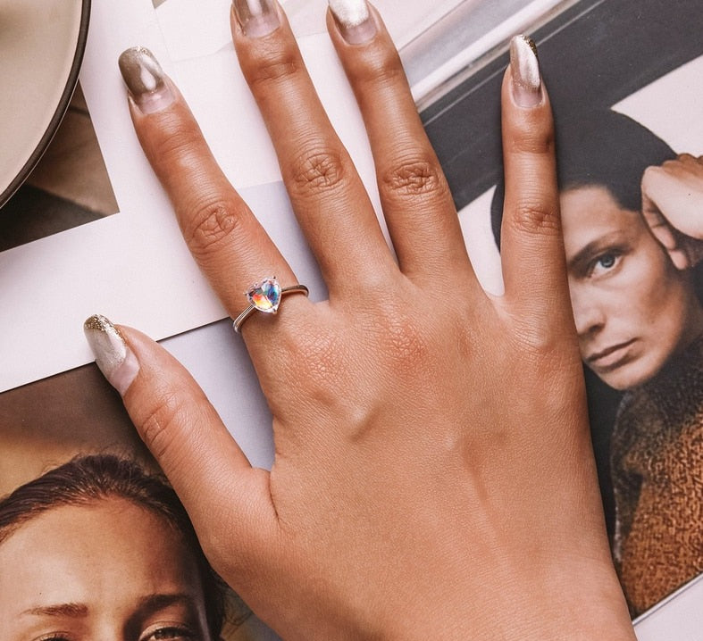 Pink Heart Ring