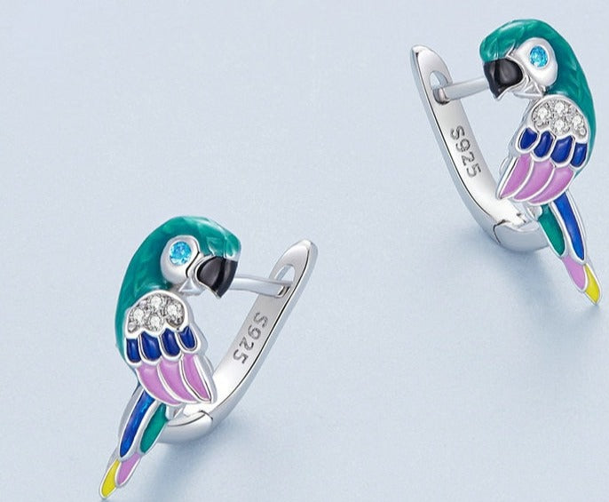 Parrot Earrings