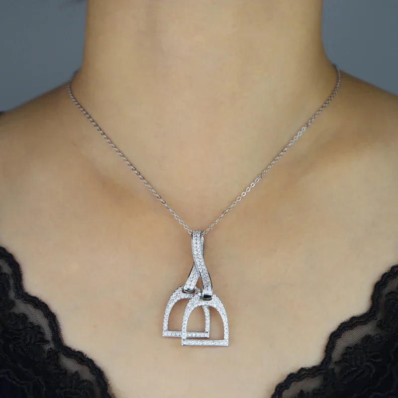 Horseshoe Pendant Necklace