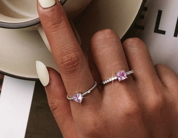 Pink Love Ring