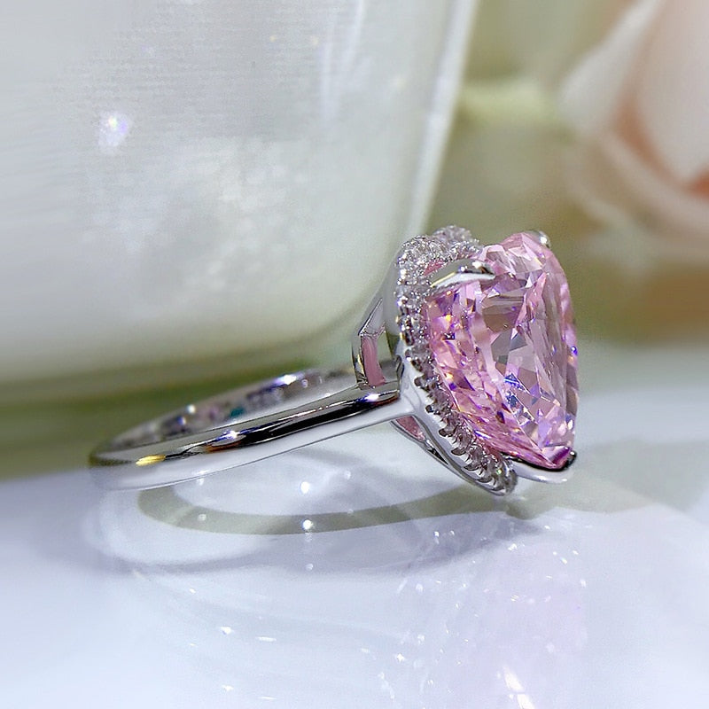 Pink Heart Ring