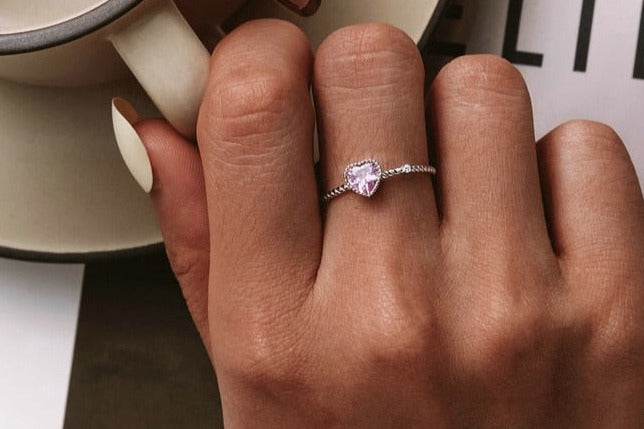 Pink Love Ring