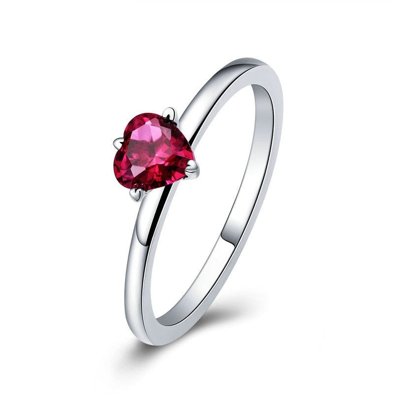 Zircon Red Ring