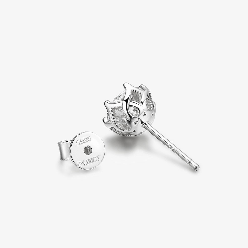 Moissanite Stud Earrings