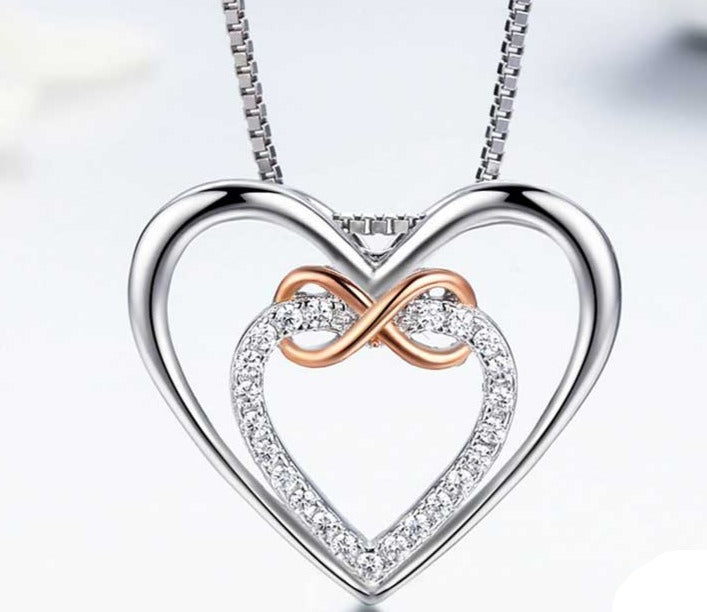 Double Heart Necklace