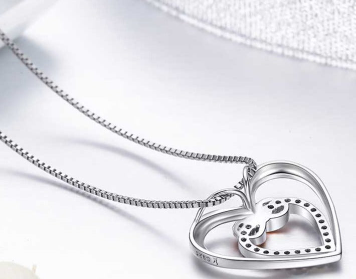 Double Heart Necklace